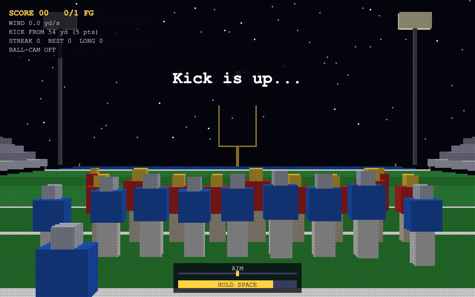 Kick in flight